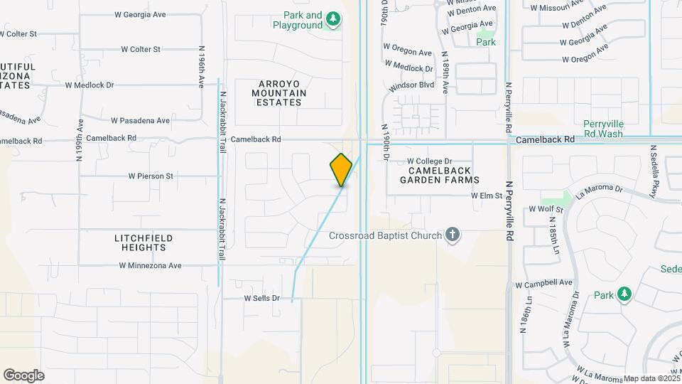 19142 W Elm St Map and Location Details