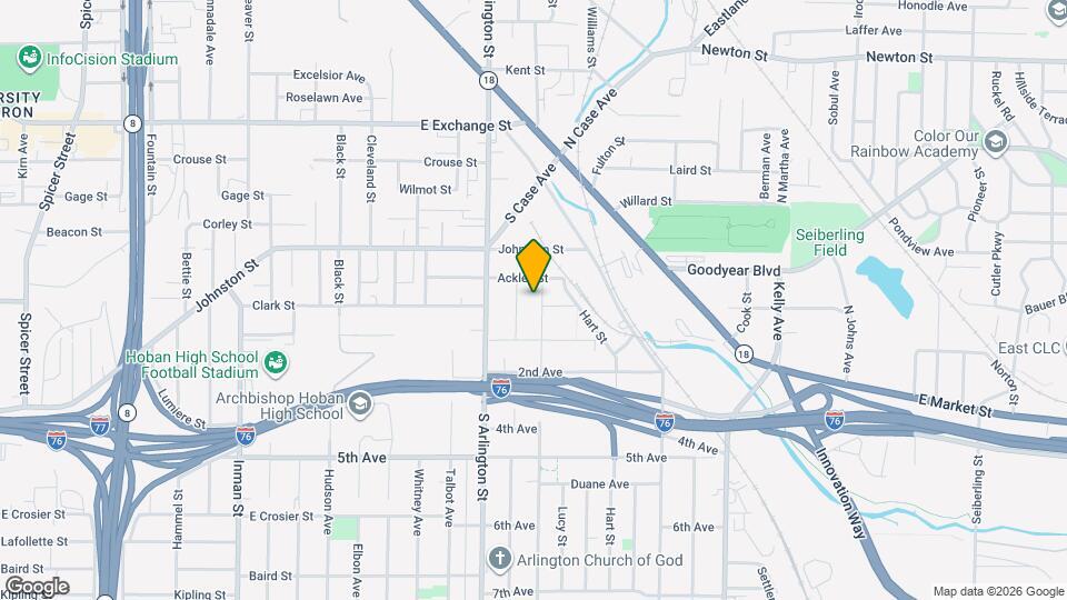 166 Chittenden St Map and Location Details