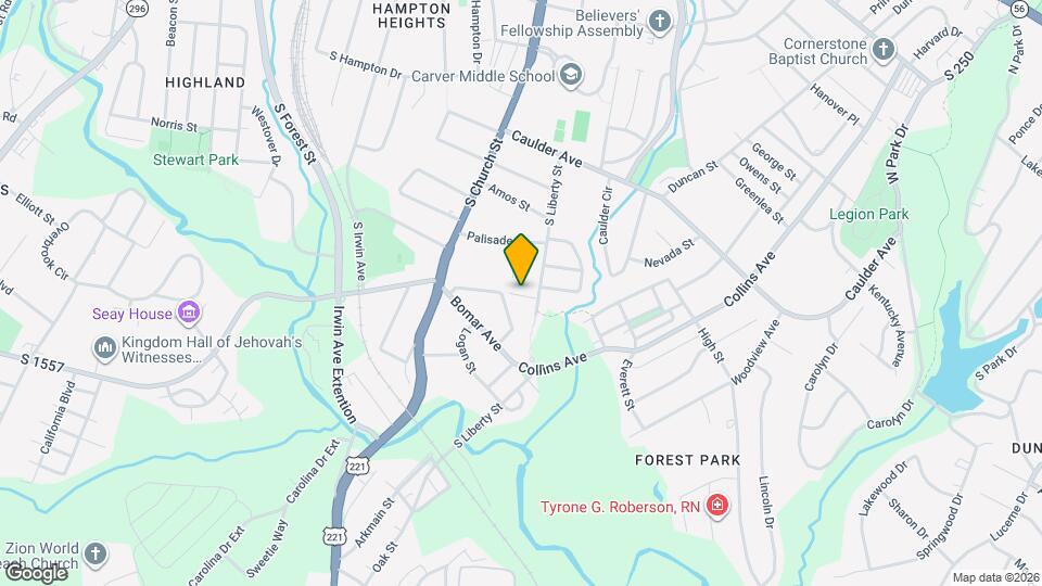 186 Home St Map and Location Details