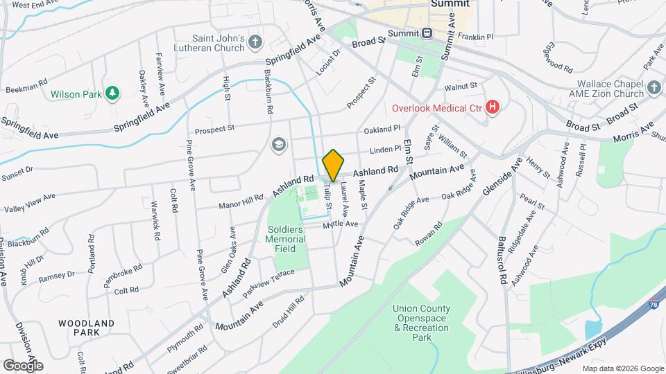 86 Tulip St Map and Location Details