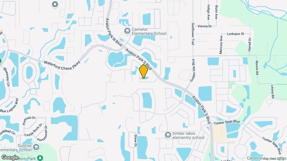 15133 Moultrie Pointe Rd Map and Location Details