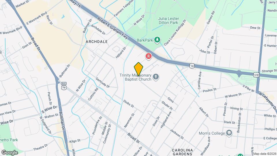 188 Wall St Map and Location Details