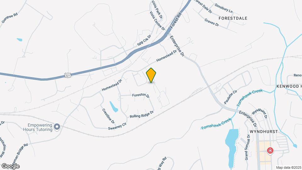 1133 Homestead Garden Ct Map and Location Details