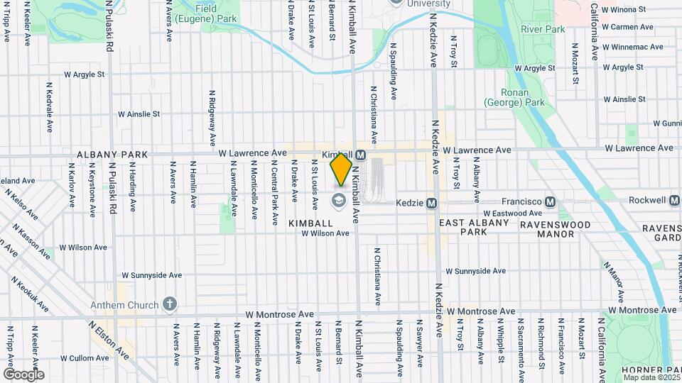 3422 W Leland Ave Map and Location Details
