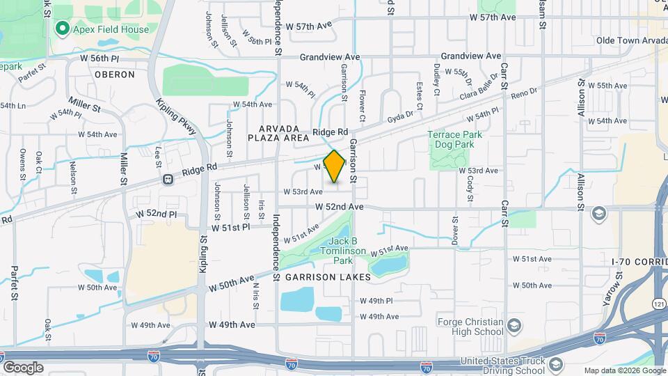 9315 W 53rd Ave, Unit 4 Map and Location Details