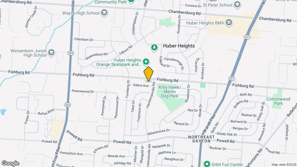 5063 Sabra Ave Map and Location Details