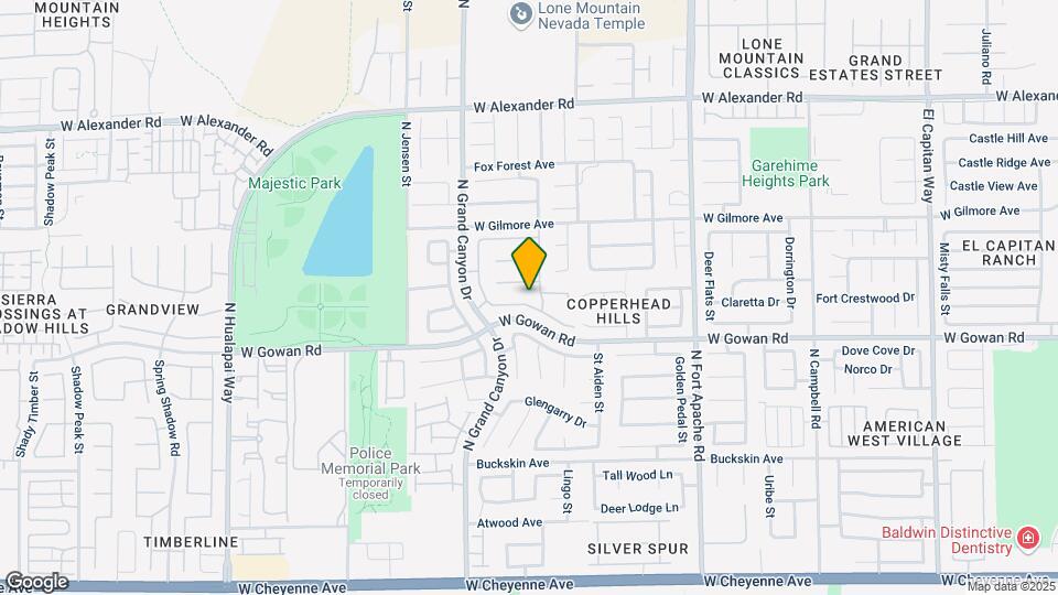 9608 Kelly Creek Ave Map and Location Details