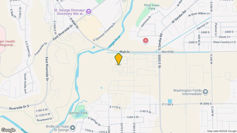 2645 E Gray Birch Dr Map and Location Details