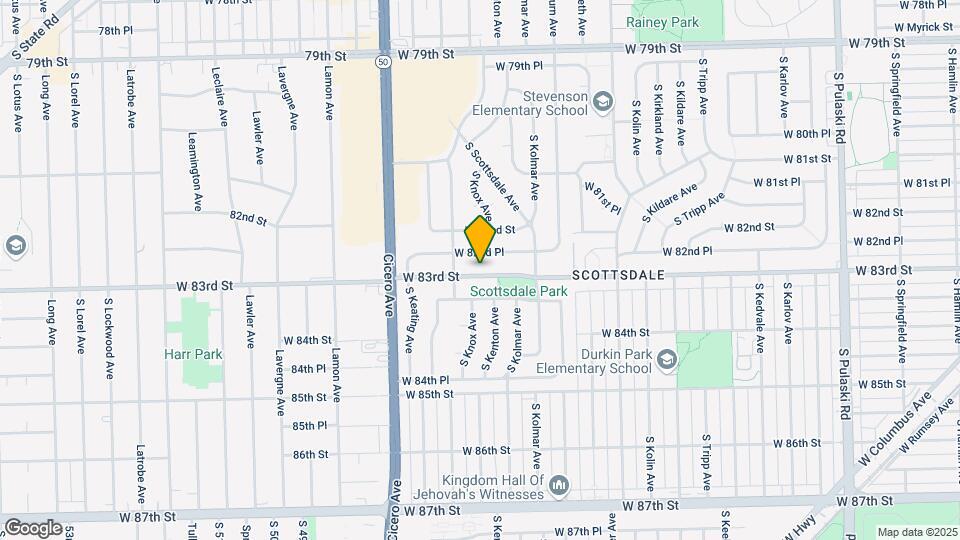 4660 W 83rd St Map and Location Details
