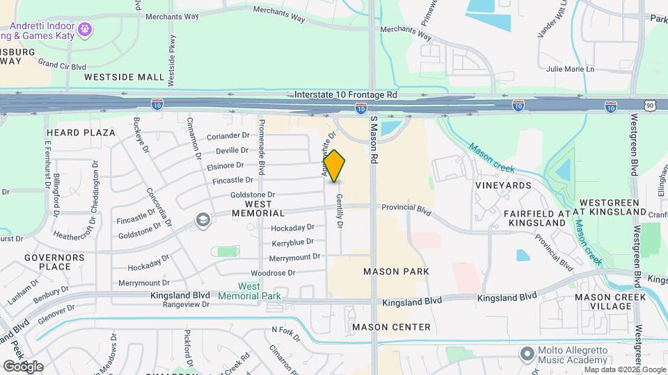 310 Gentilly Dr Map and Location Details