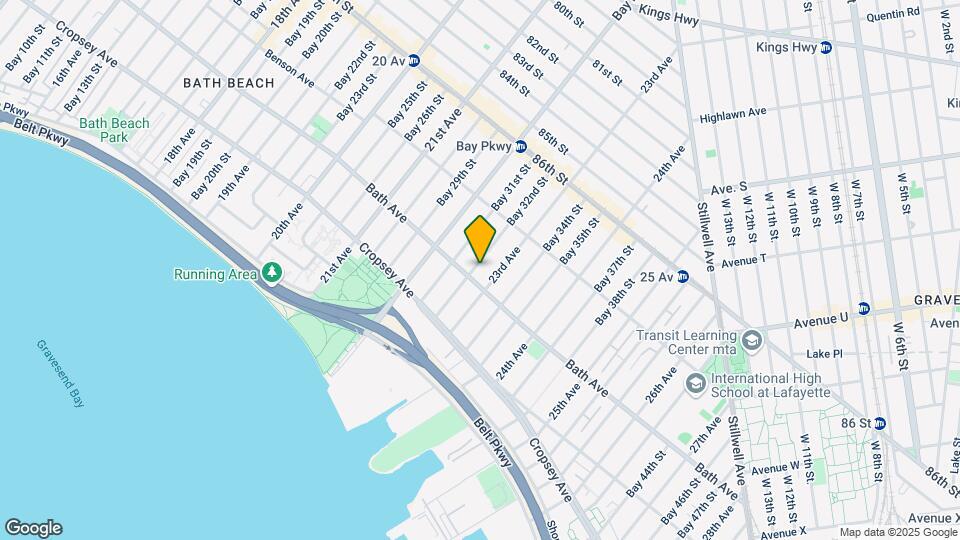 161 Bay 32nd St Mapa y Detalles de la Ubicación