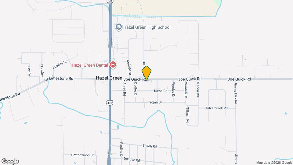 218 Joe Quick Rd Map and Location Details