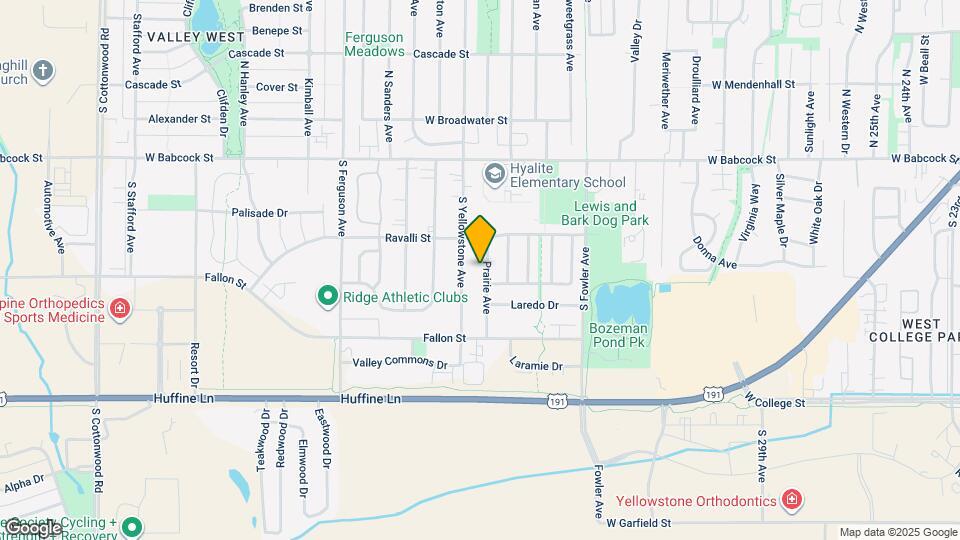 403 Prairie Ave Map and Location Details