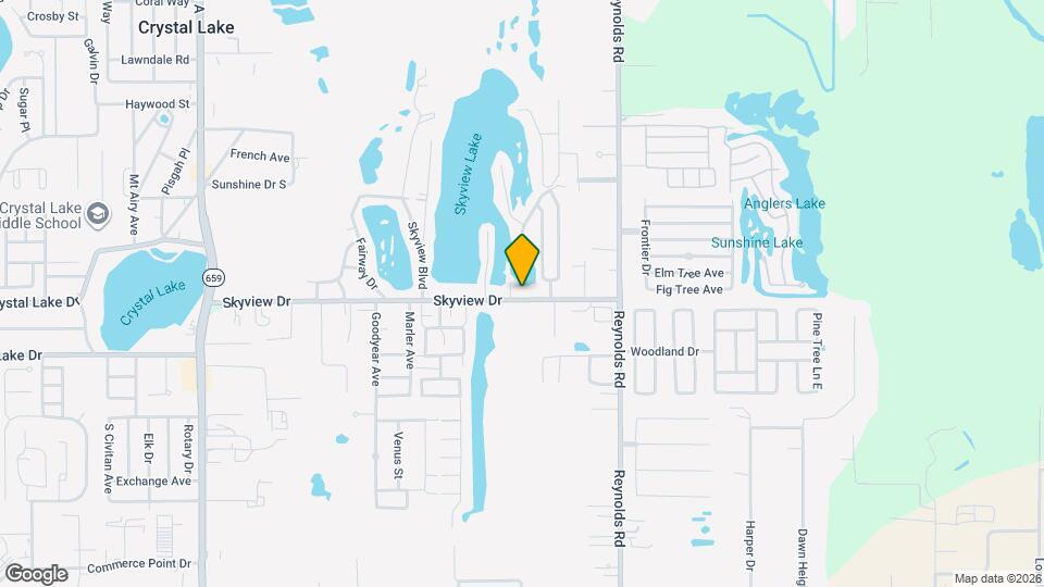 3134 Skyview Dr Map and Location Details