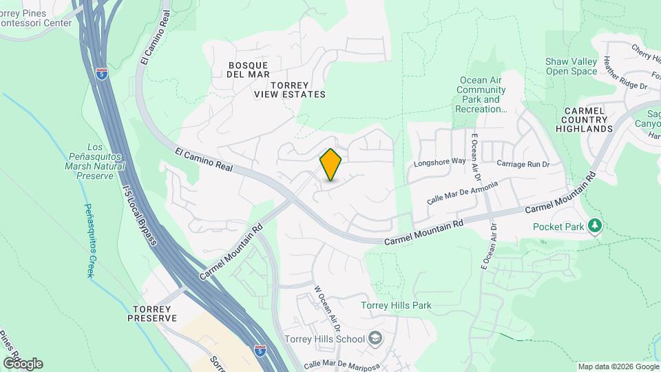 11255 Carmel Creek Rd Map and Location Details
