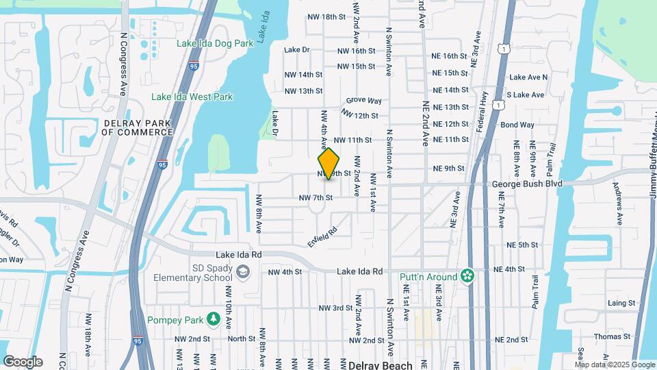 801 NW 4th Ave Map and Location Details