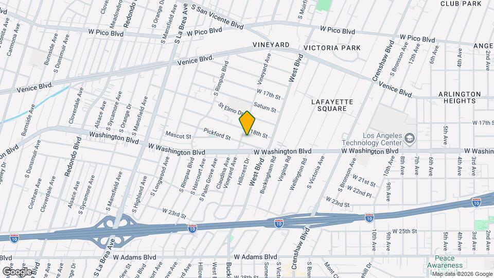 4557 Pickford St Mapa y Detalles de la Ubicación