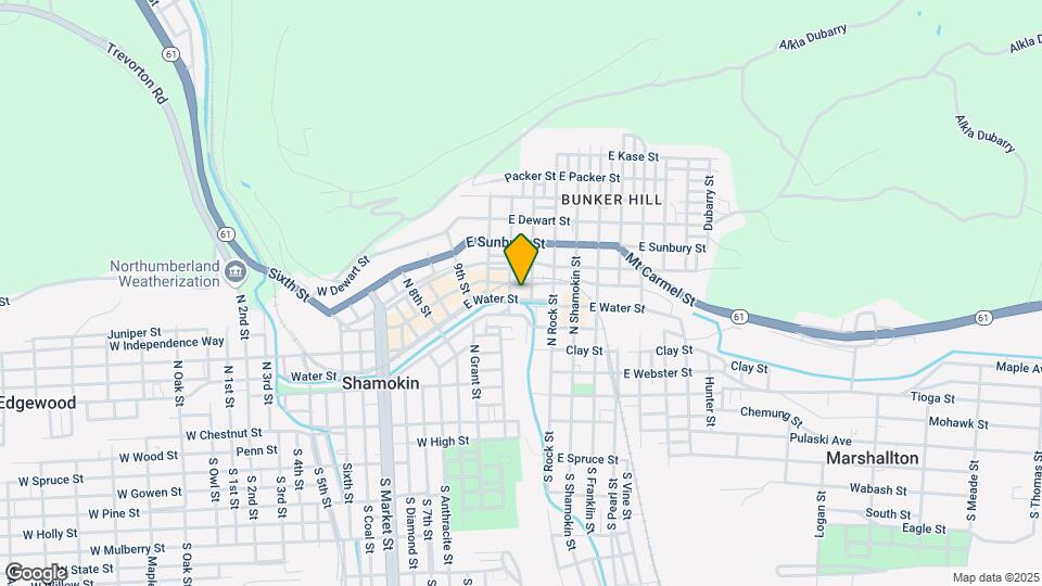 Shamokin Eye Care Center Map and Location Details
