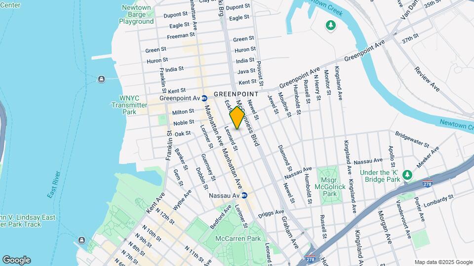 259 Eckford St Map and Location Details