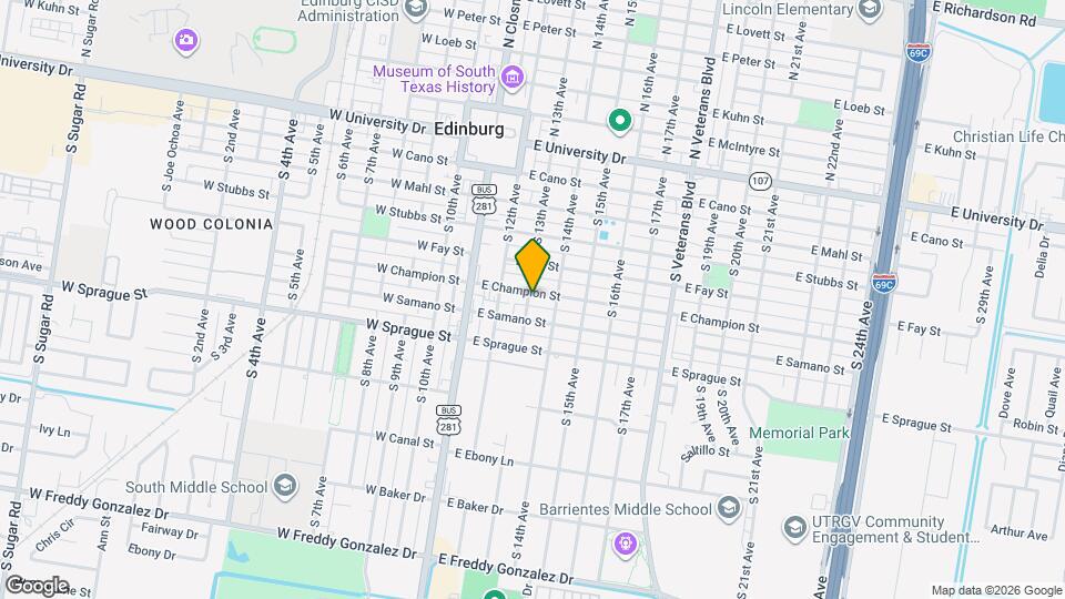 300 E Champion St, Unit 2 Map and Location Details