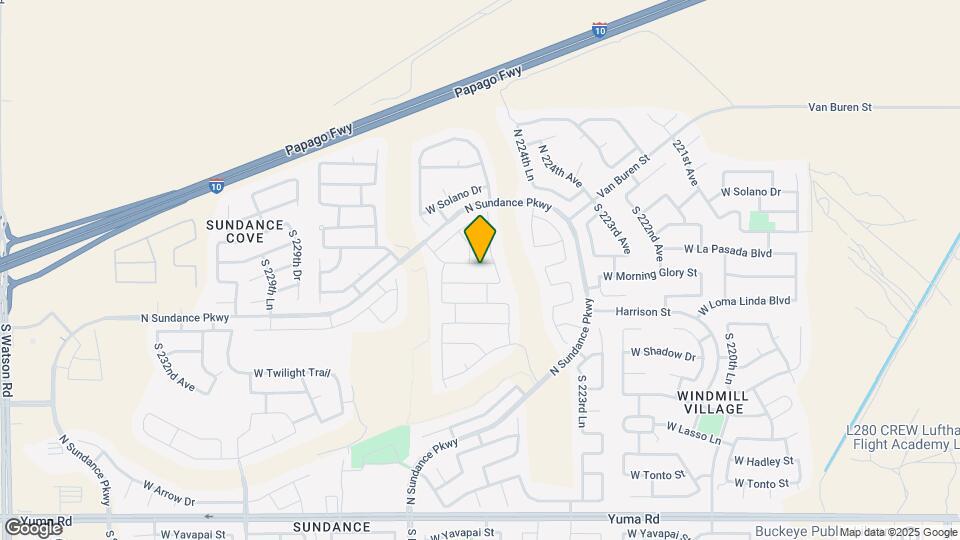 22565 W La Pasada Blvd Map and Location Details