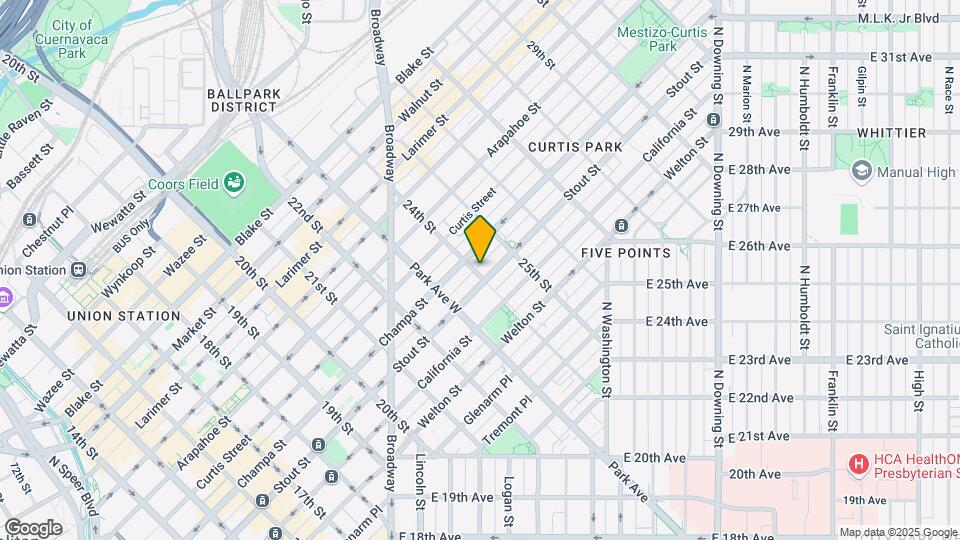 811 24th St Map and Location Details