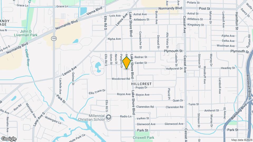 1264 Mull St Map and Location Details