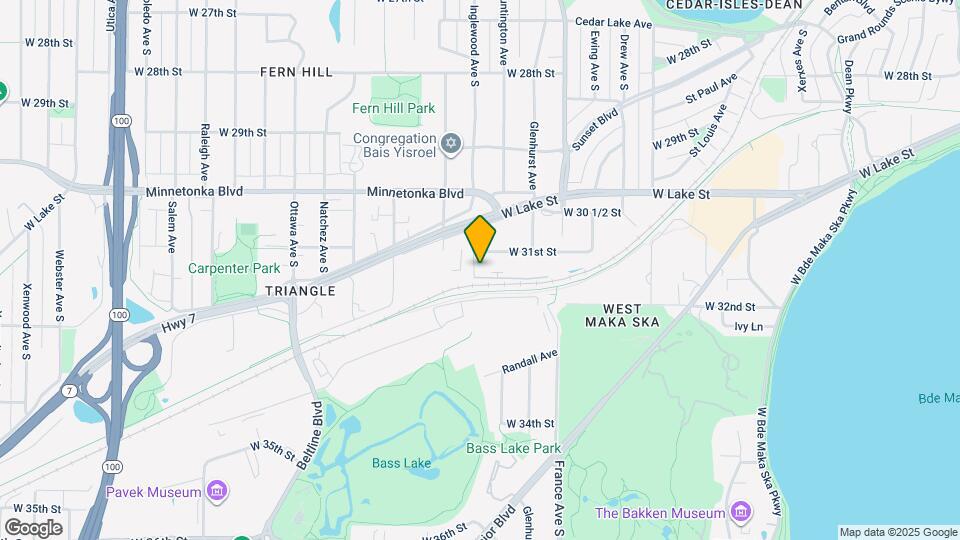 3125 Inglewood Ave S, Unit 201 Map and Location Details