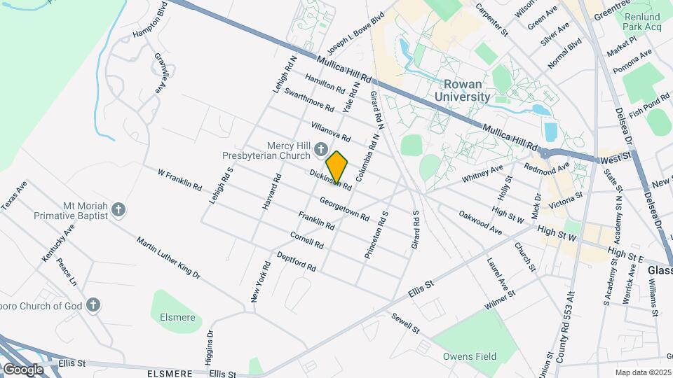 210 Dickinson Rd Mapa y Detalles de la Ubicación