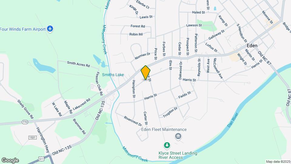 1208 Manning St Mapa y Detalles de la Ubicación