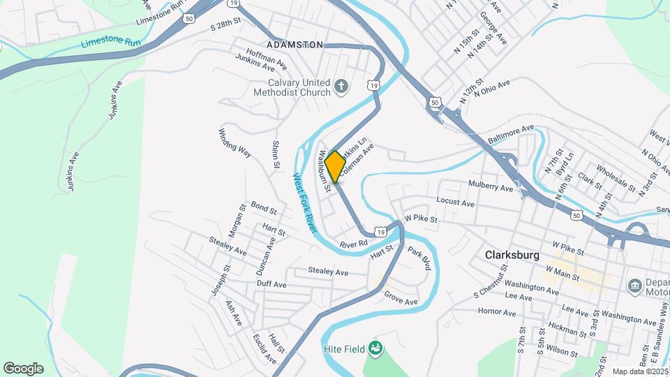 949 W Pike St Map and Location Details