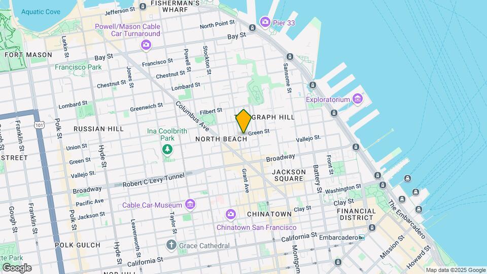 475 Green St Mapa y Detalles de la Ubicación