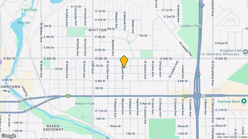 328 N Blauvelt Ave Map and Location Details