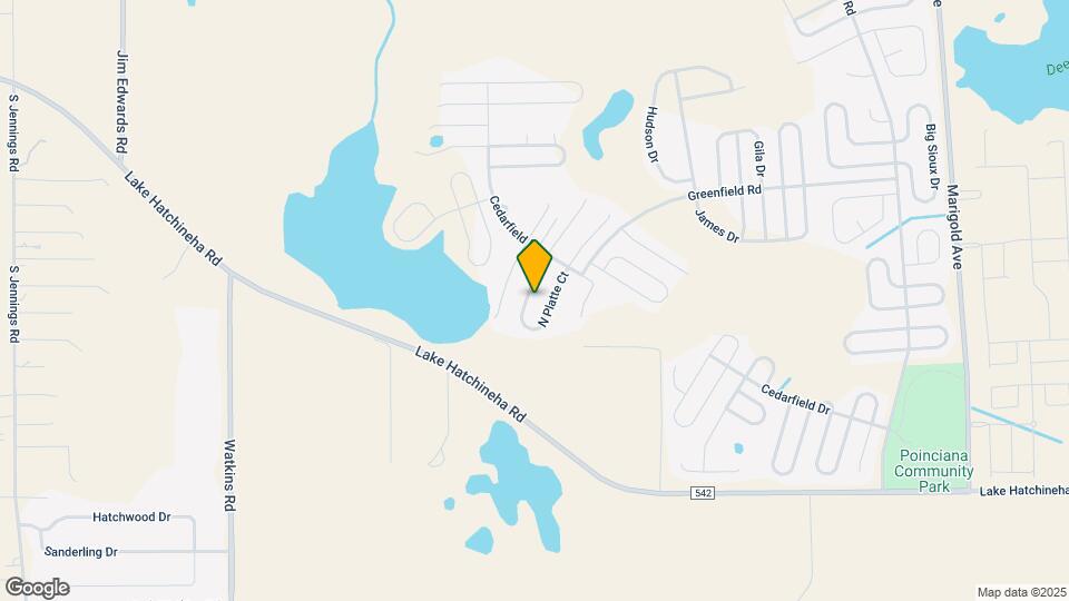 1340 N Platte Ct Map and Location Details