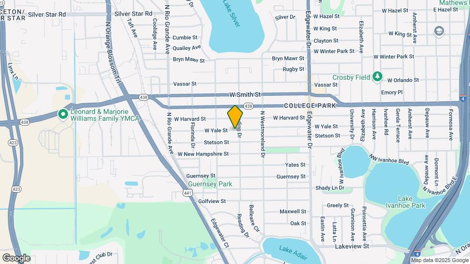 1128 W Yale St Map and Location Details