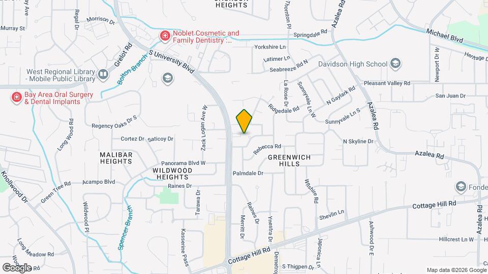 552 Tamworth Ct Map and Location Details