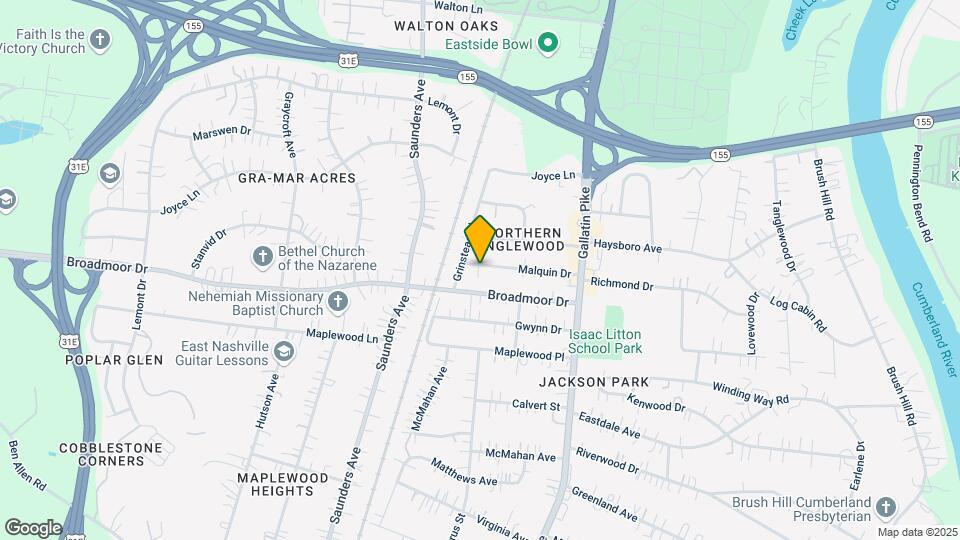 980 Malquin Dr Map and Location Details