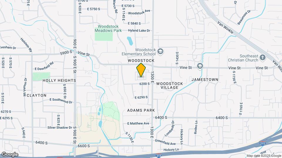 1241 Vine Ridge Way Map and Location Details