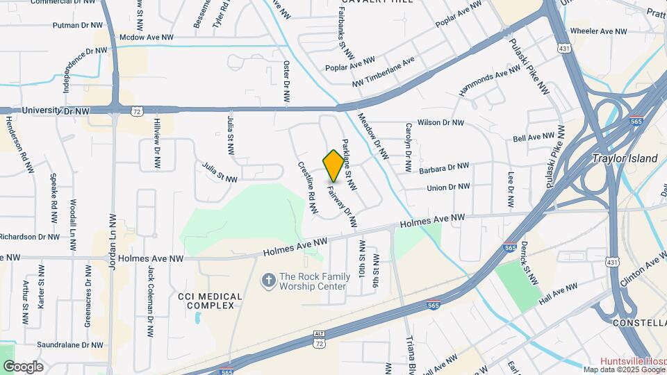 914 Fairway Dr NW Map and Location Details