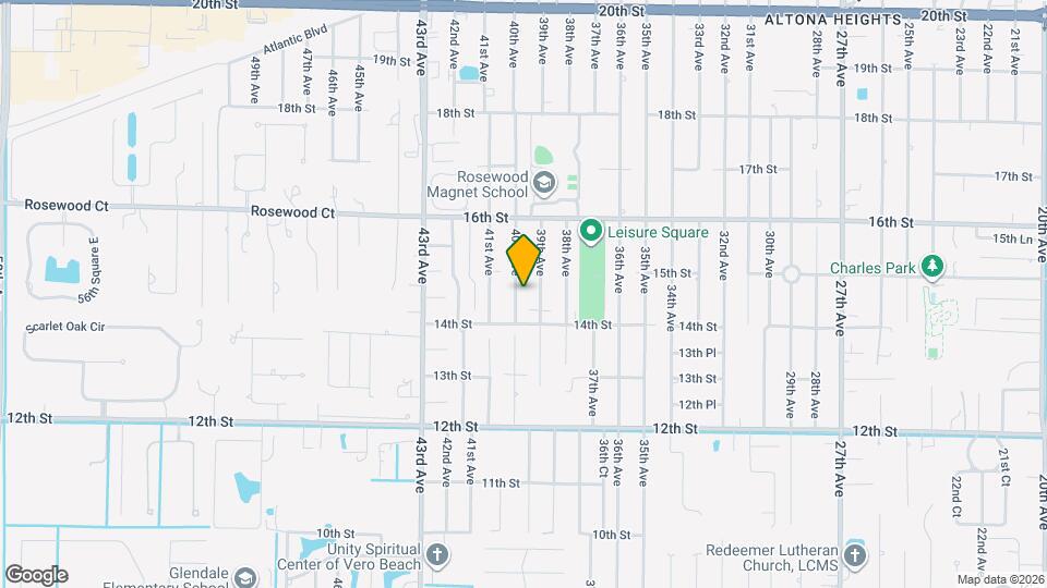 1458 40th Ave, Unit C1 Map and Location Details