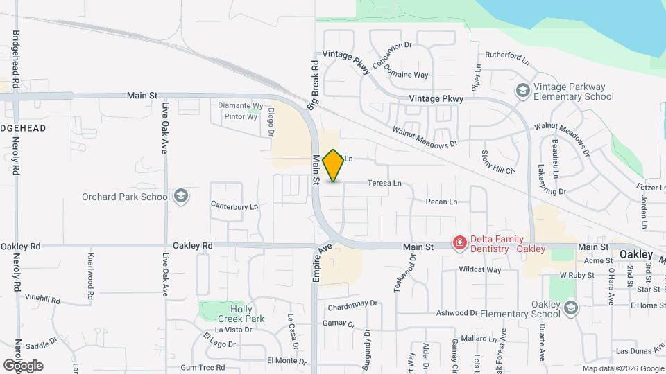 1921 Teresa Ln Mapa y Detalles de la Ubicación