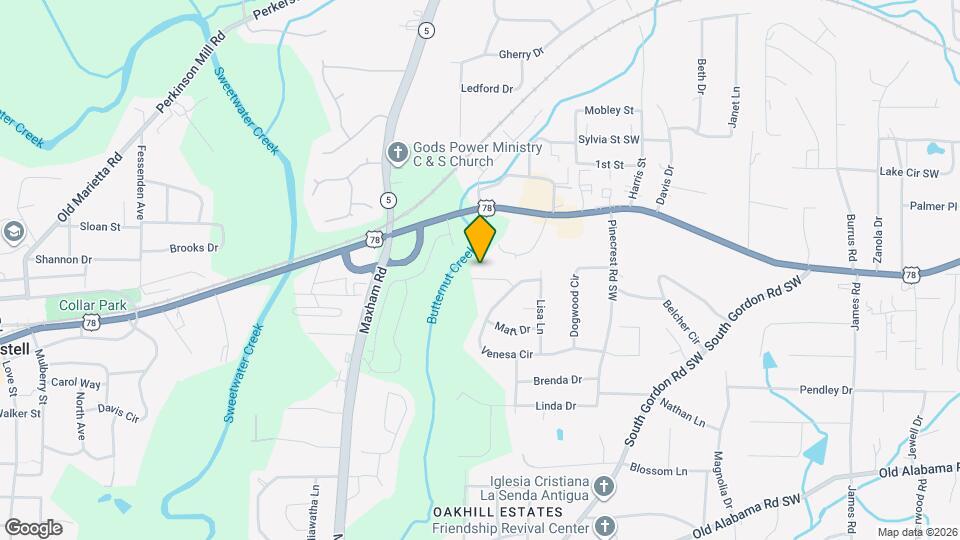 2060 Sanders Dr Map and Location Details