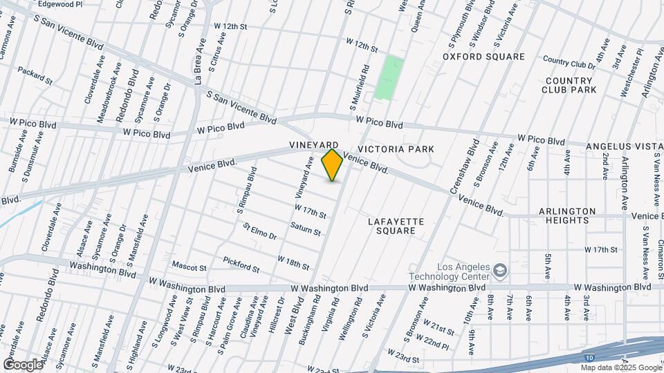 4514 Lomita St Map and Location Details