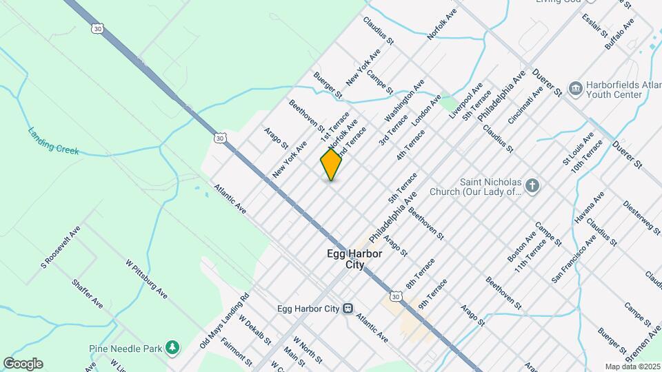 304 Arago St Map and Location Details