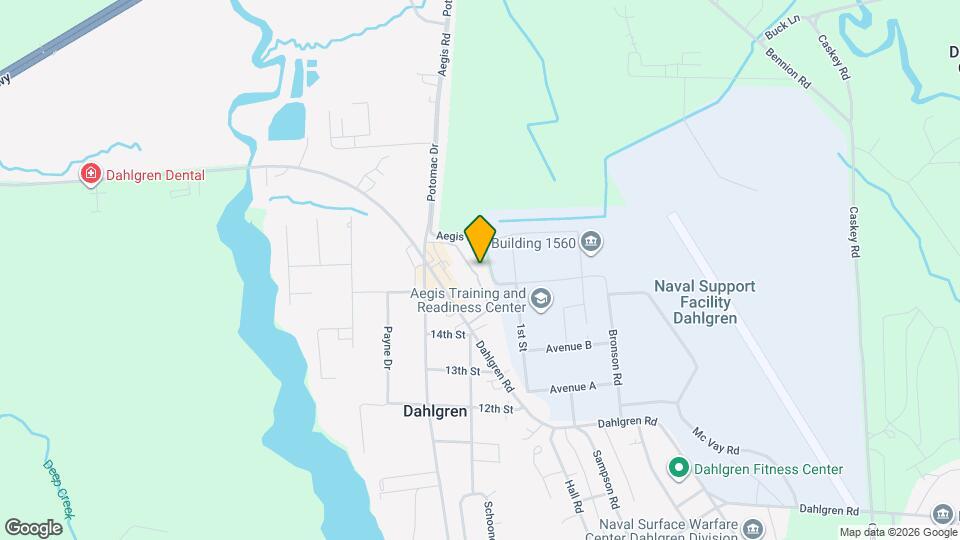 Dahlgren Harbor Apartments Map and Location Details