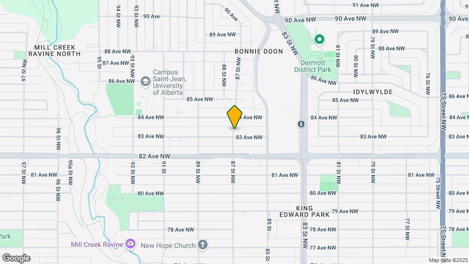 8305-8387 87 St NW Map and Location Details