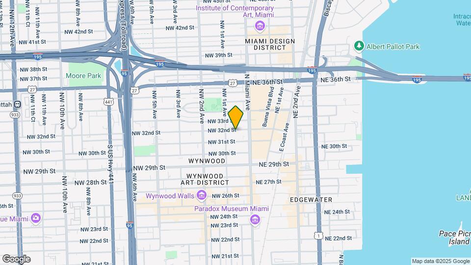 52 NW 32nd St, Unit A1 Map and Location Details