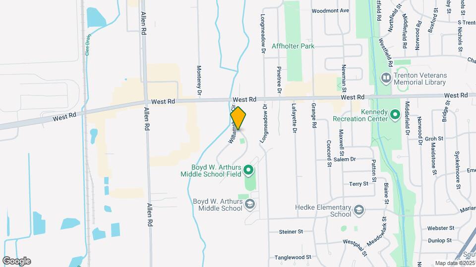 Williamsburg Square Apartments Map and Location Details