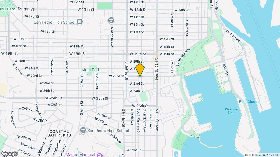 2211 S Grand Ave Map and Location Details