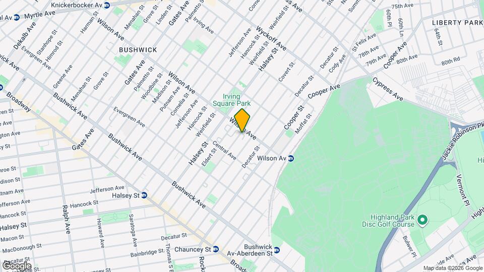 204 Covert St. Mapa y Detalles de la Ubicación